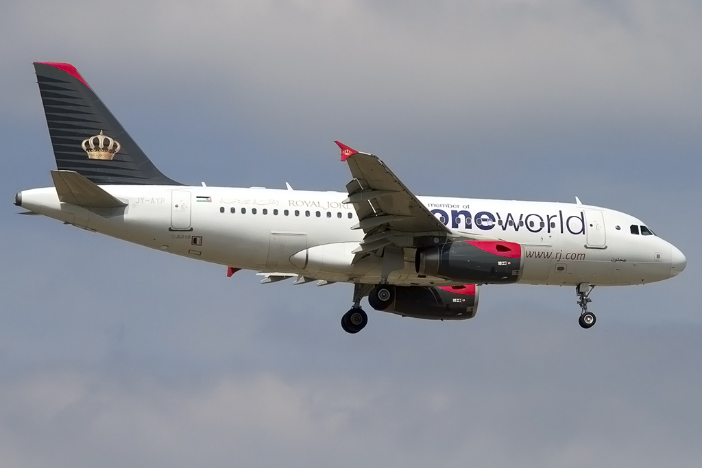 Royal Jordanian Airline, JY-AYP, Airbus, A319-132, 04.05.2014, FRA, Frankfurt, Germany 



