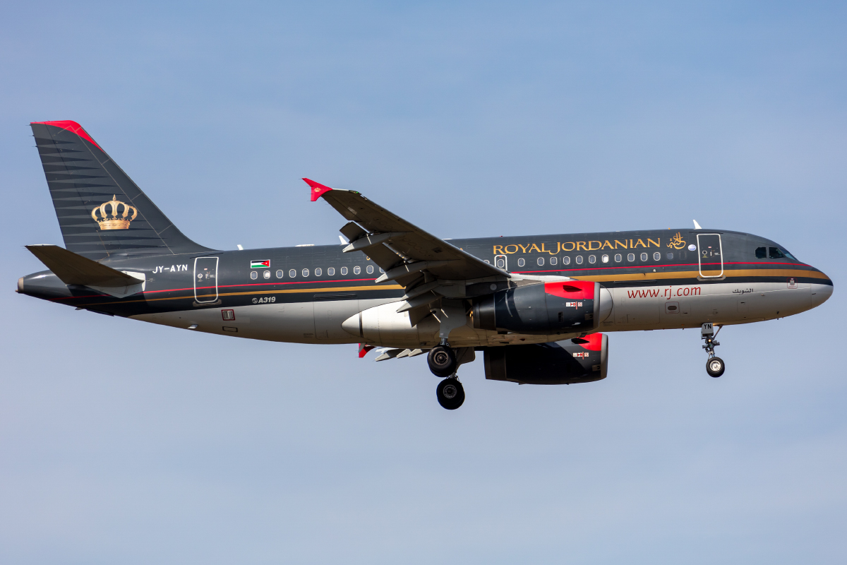 Royal Jordanien, JY-AYN, Airbus, A319-132, 13.09.2021, FRA, Frankfurt, Germany