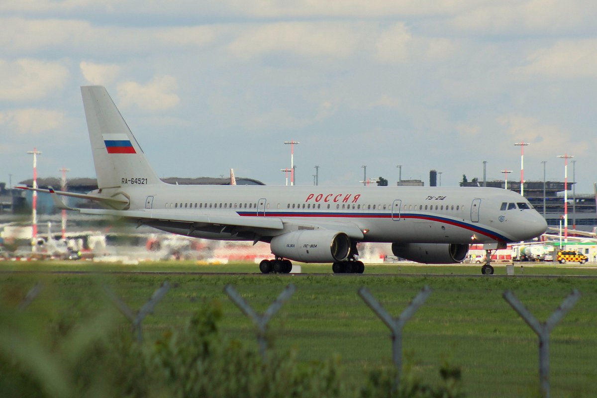 Russia State Transport Company, RA-64521, Tupolev TU-214,08.07.2017,  HAM-EDDH, Hamburg, Germany 