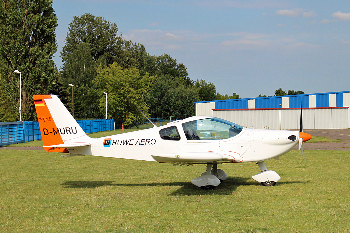 Ruwe Aero, Viper SD-4, D-MURU, Flugplatz Strausberg, 09.07.2017