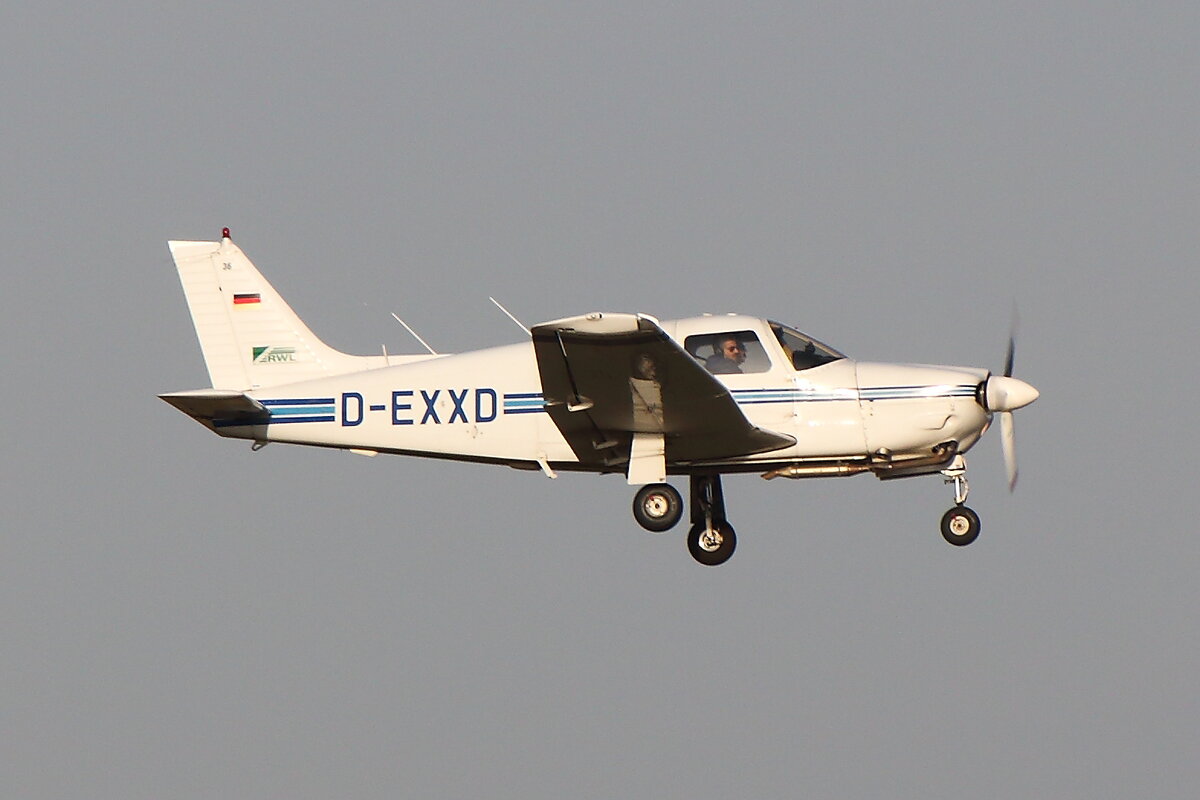 RWL - German Flight Academy, D-EXXD, Piper PA-28R-201 Arrow. Köln-Bonn (EDDK), 13.02.2022.