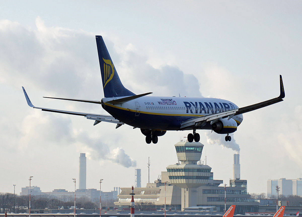 Ryanair , Boeing B 737-8AS, EI-EPD, TXL, 30.11.2019