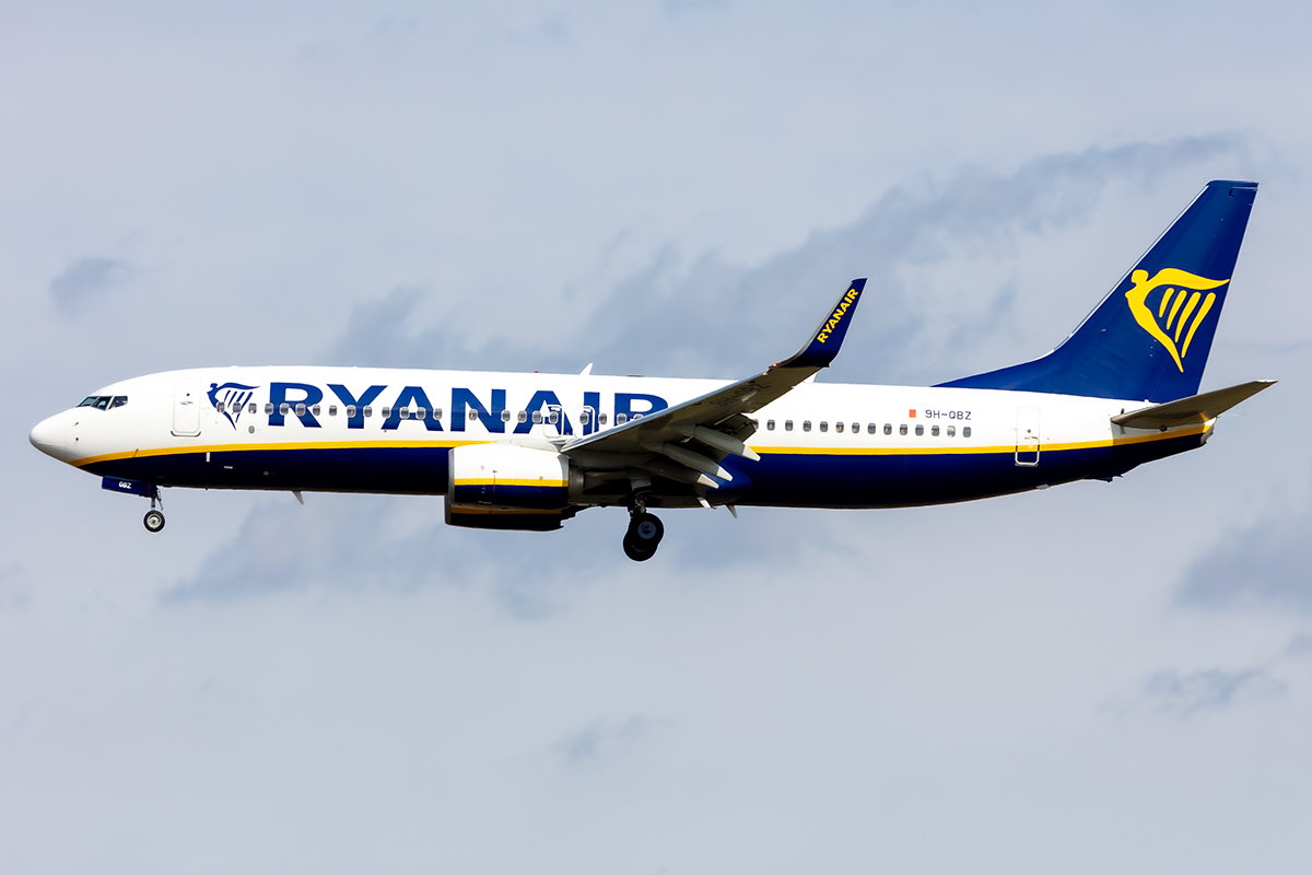 Ryanair ( Malta Air ), 9H-QBZ, Boeing, B737-8AS, 16.08.2021, BER, Berlin, Germany