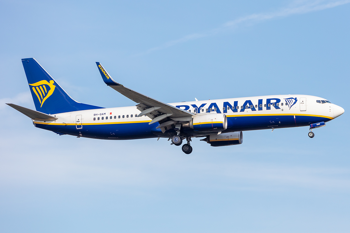 Ryanair, 9H-QAM, Boeing, B737-8AS, 13.09.2021, FRA, Frankfurt, Germany