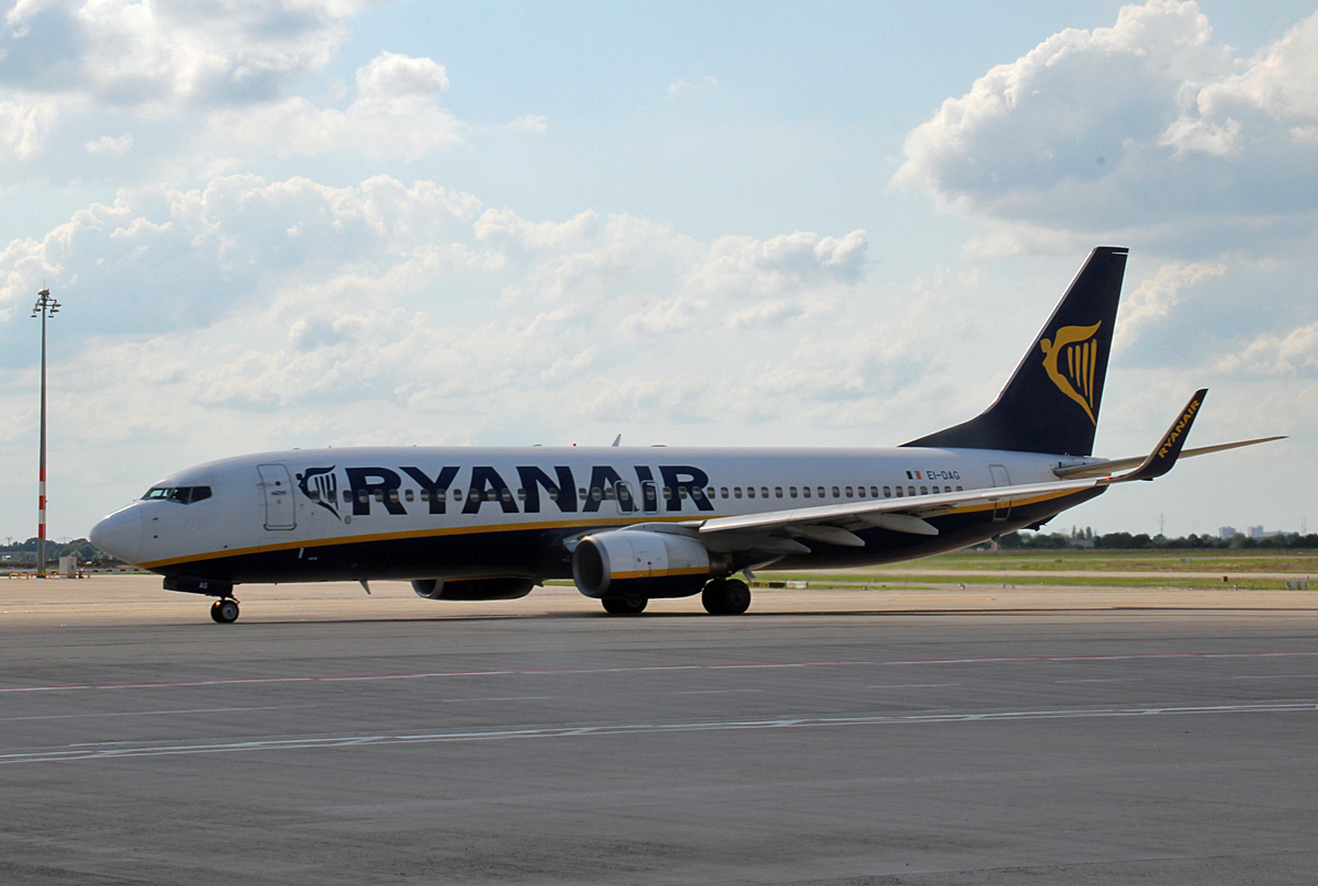 Ryanair Boeing B 737-8AS, EI-DAG, Spottertour SXF, 21.07.2017