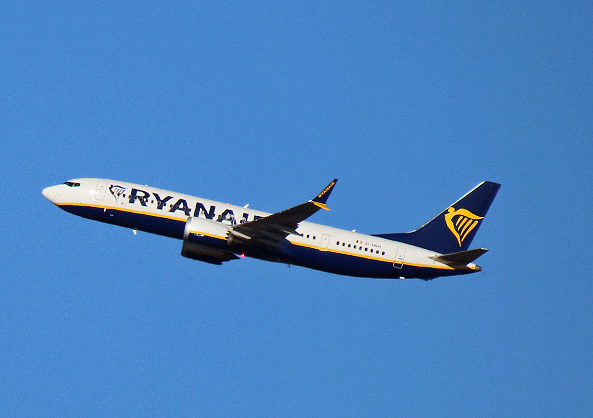 Ryanair, Boeing B 737 MAX 8, EI-HGH, BER, 28.01.2024