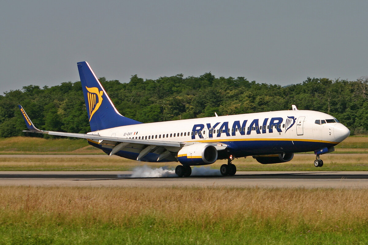 Ryanair, EI-DAY, Boeing 737-8AS, msn: 33558/1441, 21.Juni 2008, BSL Basel - Mühlhausen, Switzerland.
