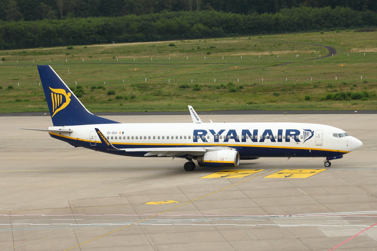 Ryanair, EI-DCI, Boeing B737-8AS. Köln-Bonn (CGN/EDDK) am 16.07.2017.