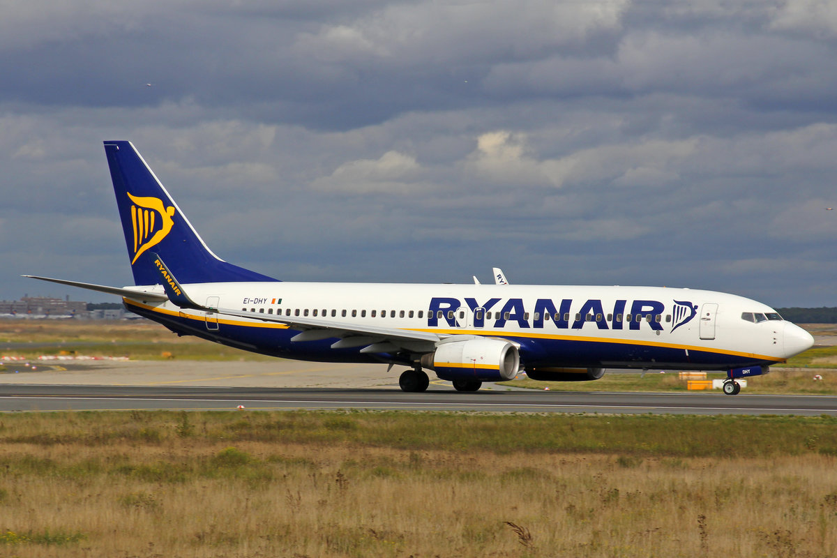 Ryanair, EI-DHY, Boeing 737-8AS, msn: 33824/1826, 28,September 2019, FRA Frankfurt, Germany.
