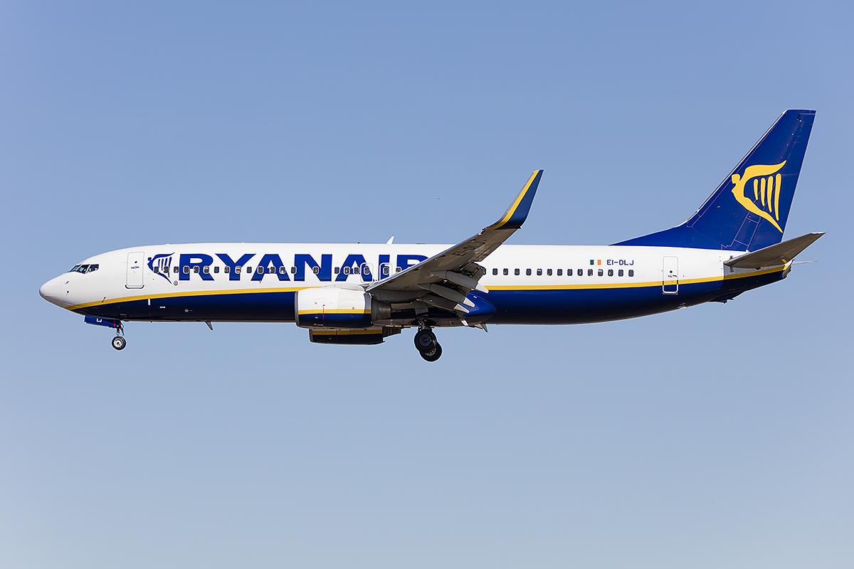 Ryanair, EI-DLJ, Boeing, B737-8AS, 10.09.2017, BCN, Barcelona, Spain 



