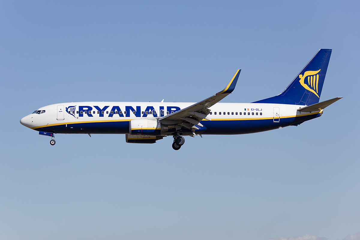 Ryanair, EI-DLJ, Boeing, B737-8AS, 13.09.2017, BCN, Barcelona, Spain



