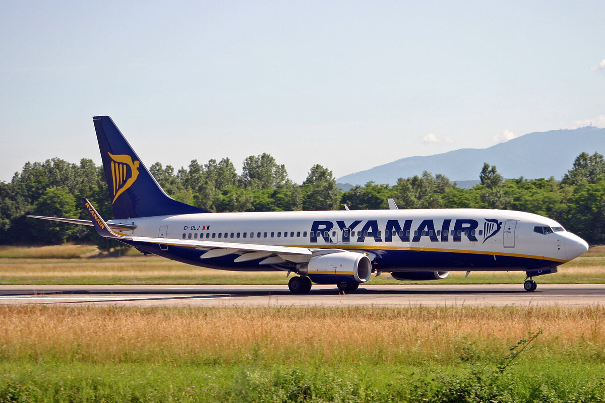 Ryanair, EI-DLJ, Boeing B737-8AS, msn: 34177/1899, 21.Juni 2008, BSL Basel - Mühlhausen, Switzerland.