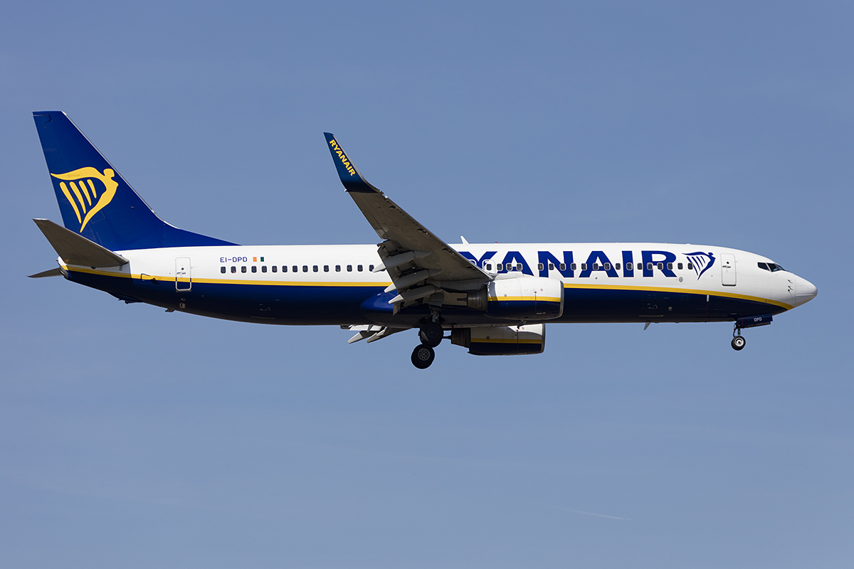 Ryanair, EI-DPD, Boeing, B737-8AS, 07.04.2018, FRA, Frankfurt, Germany


