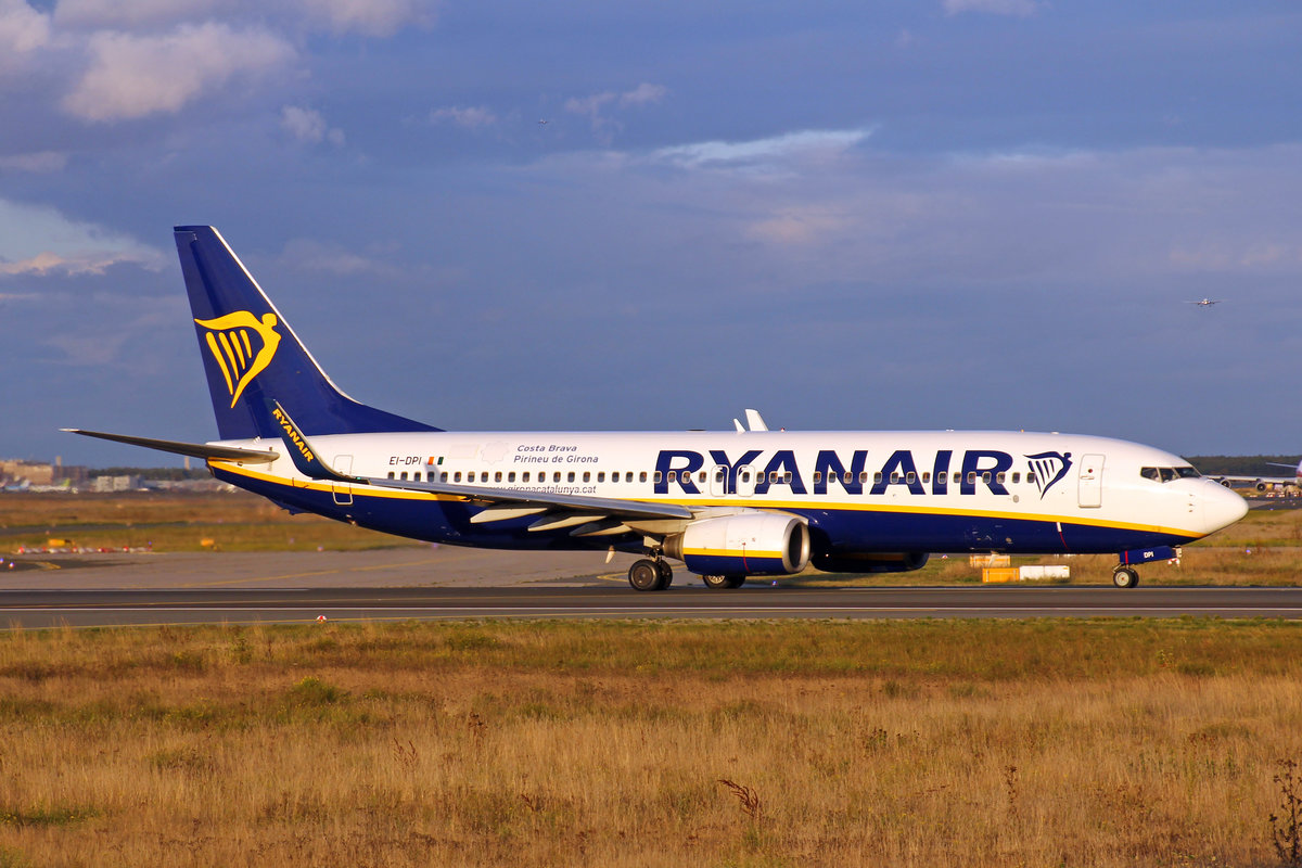 Ryanair, EI-DPI, Boeing 737-8AS, msn: 33608/2173,  Costa Brava  28,September 2019, FRA Frankfurt, Germany.