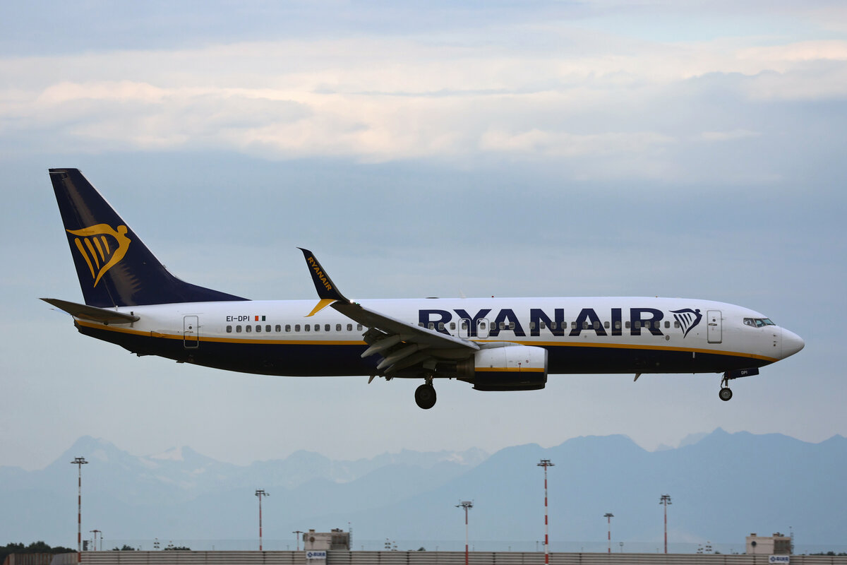 Ryanair, EI-DPI, Boeing B737-8AS, msn: 33608/2173, 02.Juli 2025, MXP Milano Malpensa, Italy.