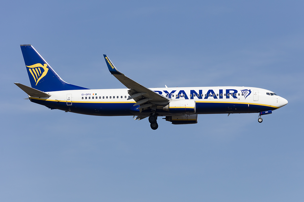 Ryanair, EI-DPX, Boeing, B737-8AS, 07.04.2018, FRA, Frankfurt, Germany 


