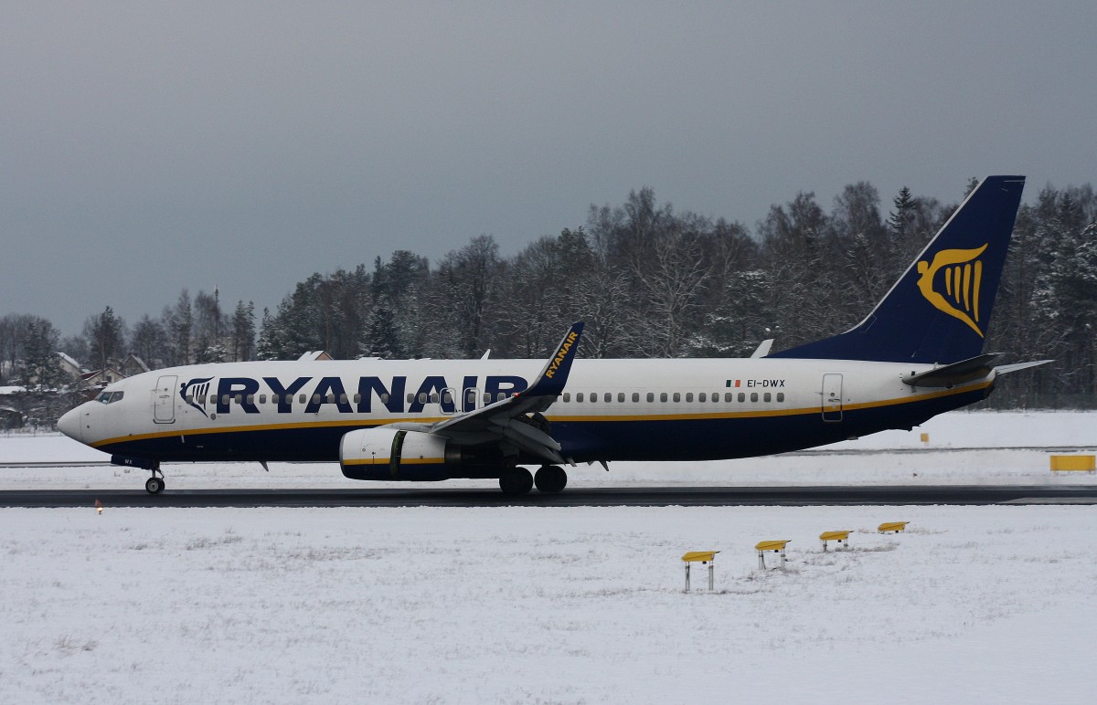 Ryanair, EI-DWX, Boeing 737-8AS (WL), 30.12.2014, GDN-EPGD, Gdansk, Polen 