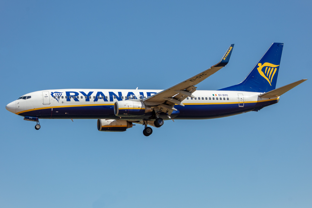 Ryanair, EI-DYC, Boeing, B737-8AS, 24.06.2023, BRU, Brüssel, Belgien