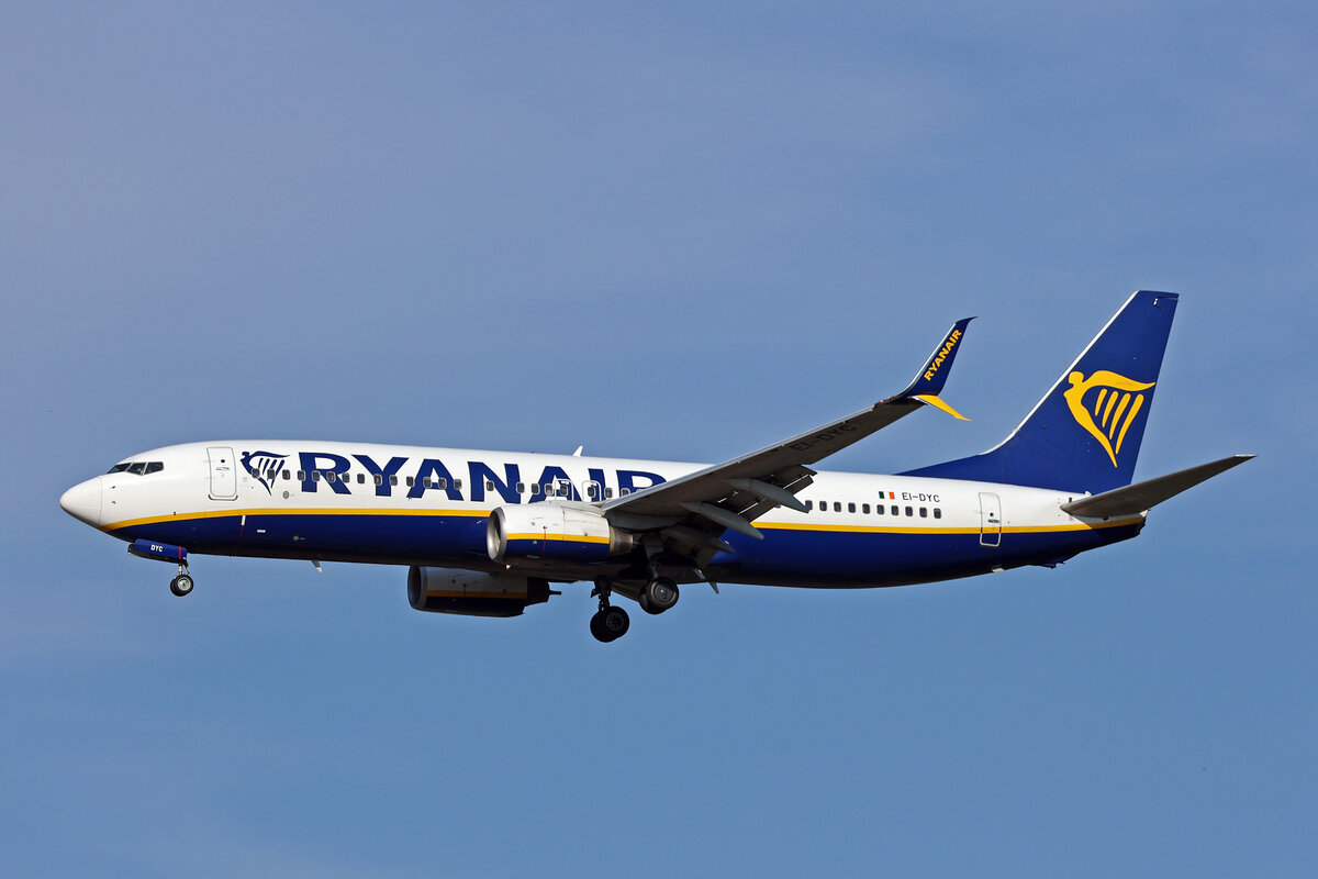 Ryanair, EI-DYC, Boeing B737-8AS, msn: 36567/2543, 02.Juli 2025, MXP Milano Malpensa, Italy.