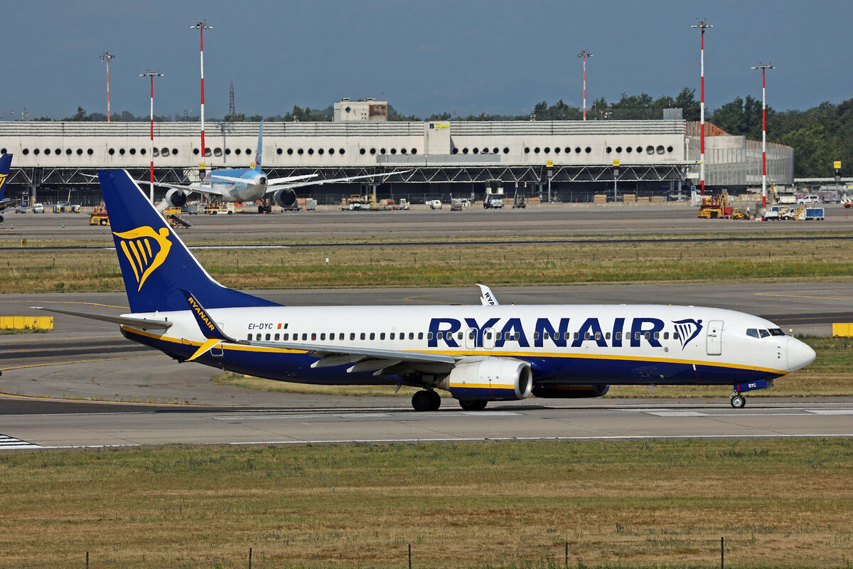 Ryanair, EI-DYC, Boeing B737-8AS, msn: 36567/2543, 10.Juli 2026, MXP Milano Malpensa, Italy.