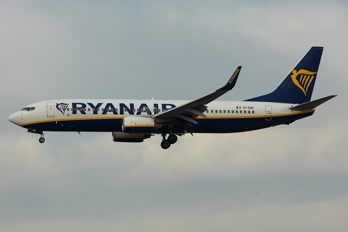 Ryanair, EI-EBE, Boeing, B737-8AS, 24.11.2019, FRA, Frankfurt, Germany




