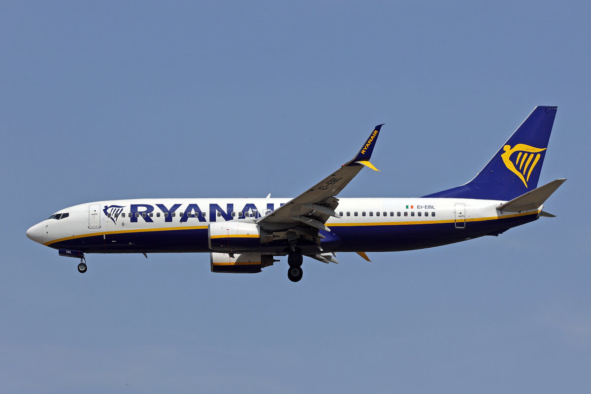 Ryanair, EI-EBL, Boeing B737-8AS, msn: 37529/2808, 29.Juni 2026, MXP Milano Malpensa, Italy.