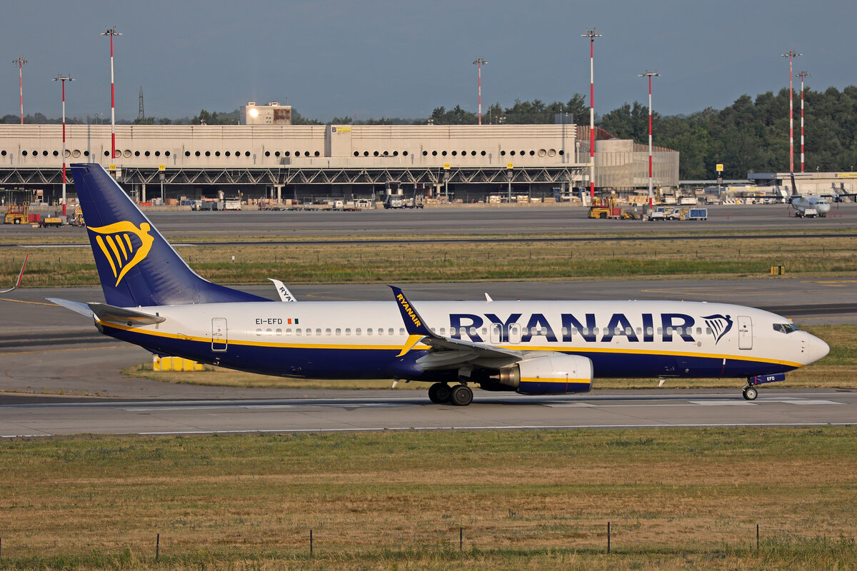 Ryanair, EI-EFD, Boeing B737-8AS, msn: 35011/2903, 10.Juli 2026, MXP Milano Malpensa, Italy.