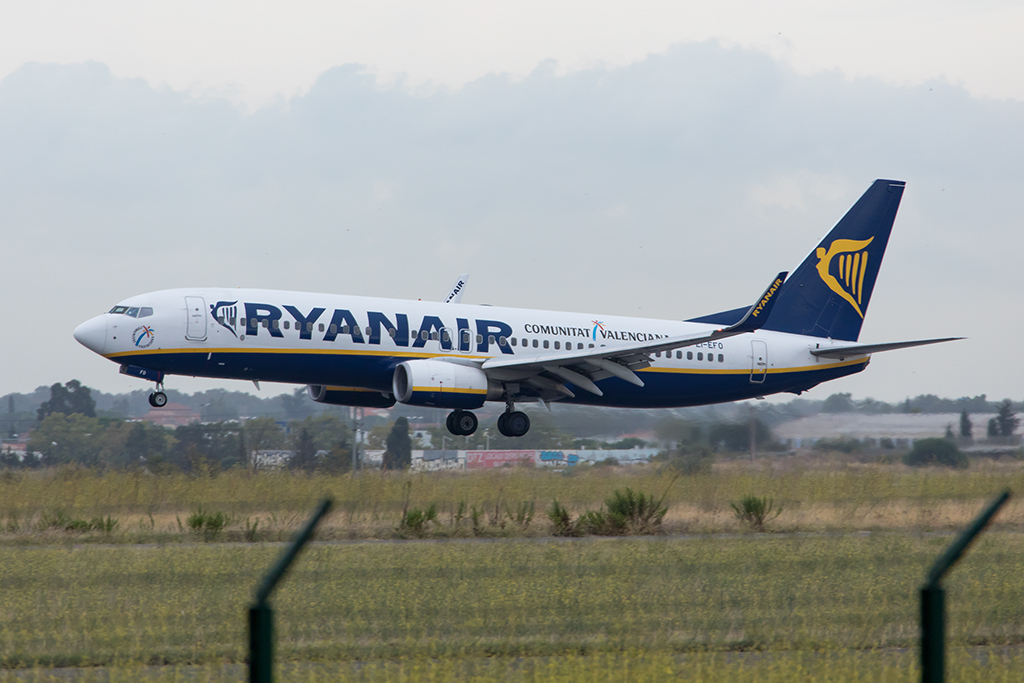 Ryanair, EI-EFO, Boeing, B737-8AS, 15.09.2015, PGF, Perpignan, France



