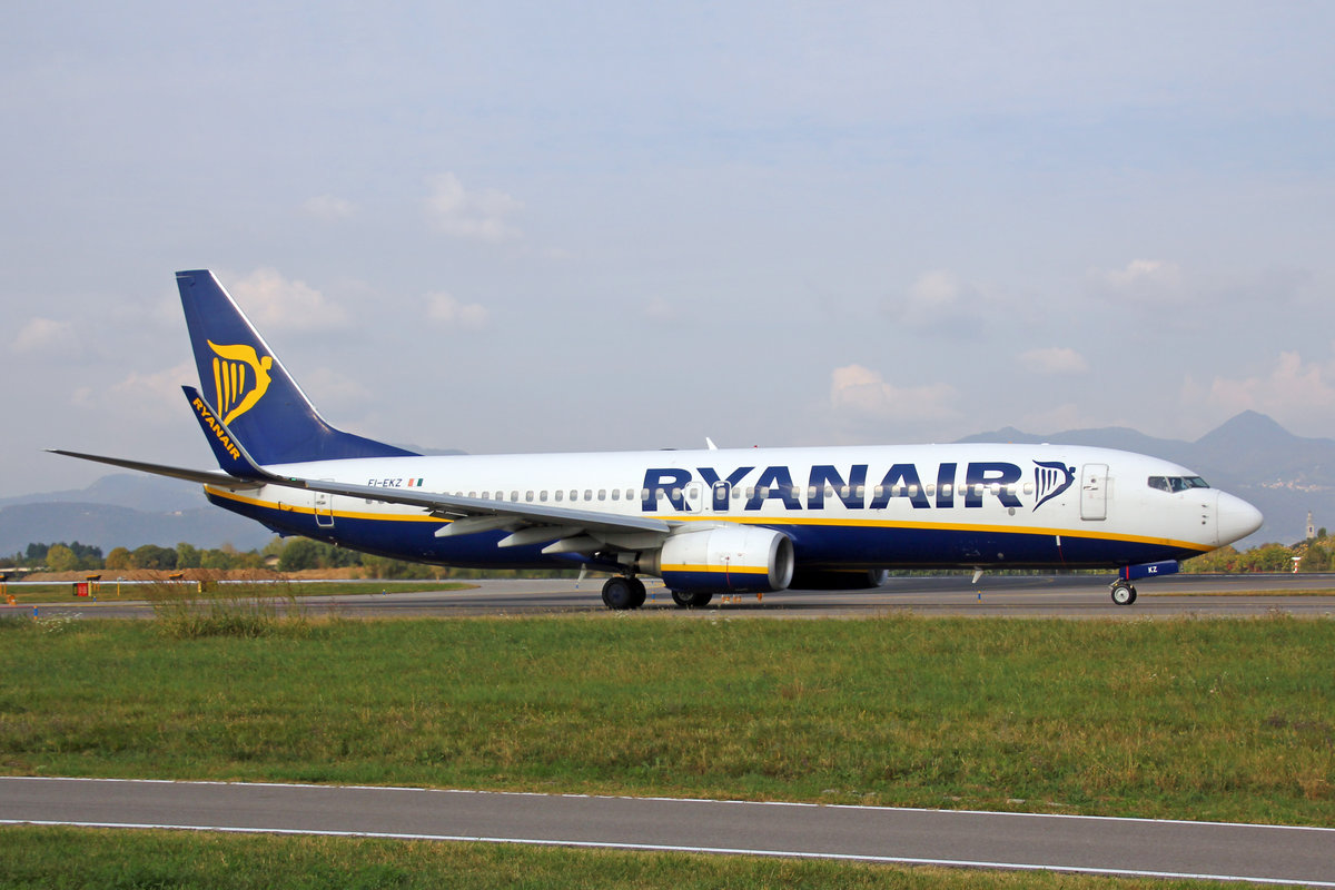 Ryanair, EI-EKZ, Boeing 737-8AS, msn: 38508/3234, 16.Oktober 2018, BGY Bergamo, Italy.