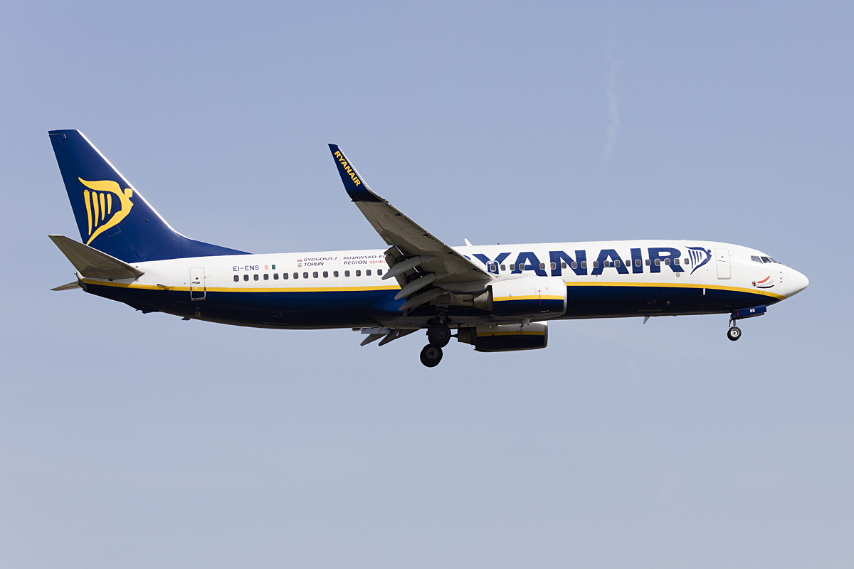 Ryanair, EI-ENS, Boeing, B737-8AS, 28.10.2016, AGP, Malaga, Spain 



