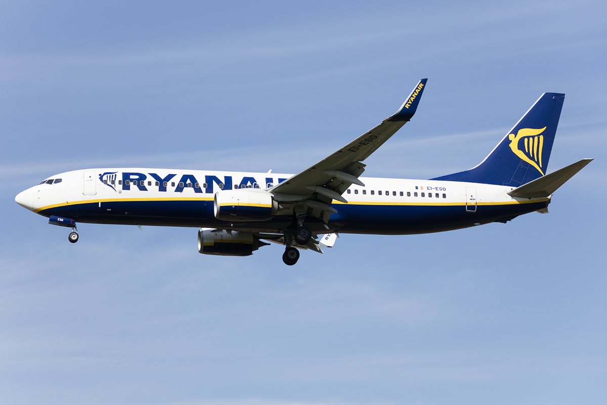 Ryanair, EI-ESO, Boeing, B737-8AS, 18.05.2016, BSL, Basel, Switzerland




