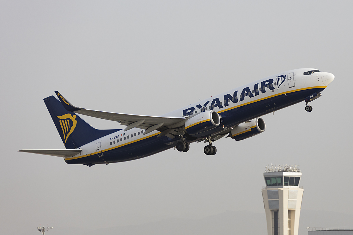 Ryanair, EI-EXD, Boeing, B737-8AS, 27.10.2016, AGP, Malaga, Spain 


