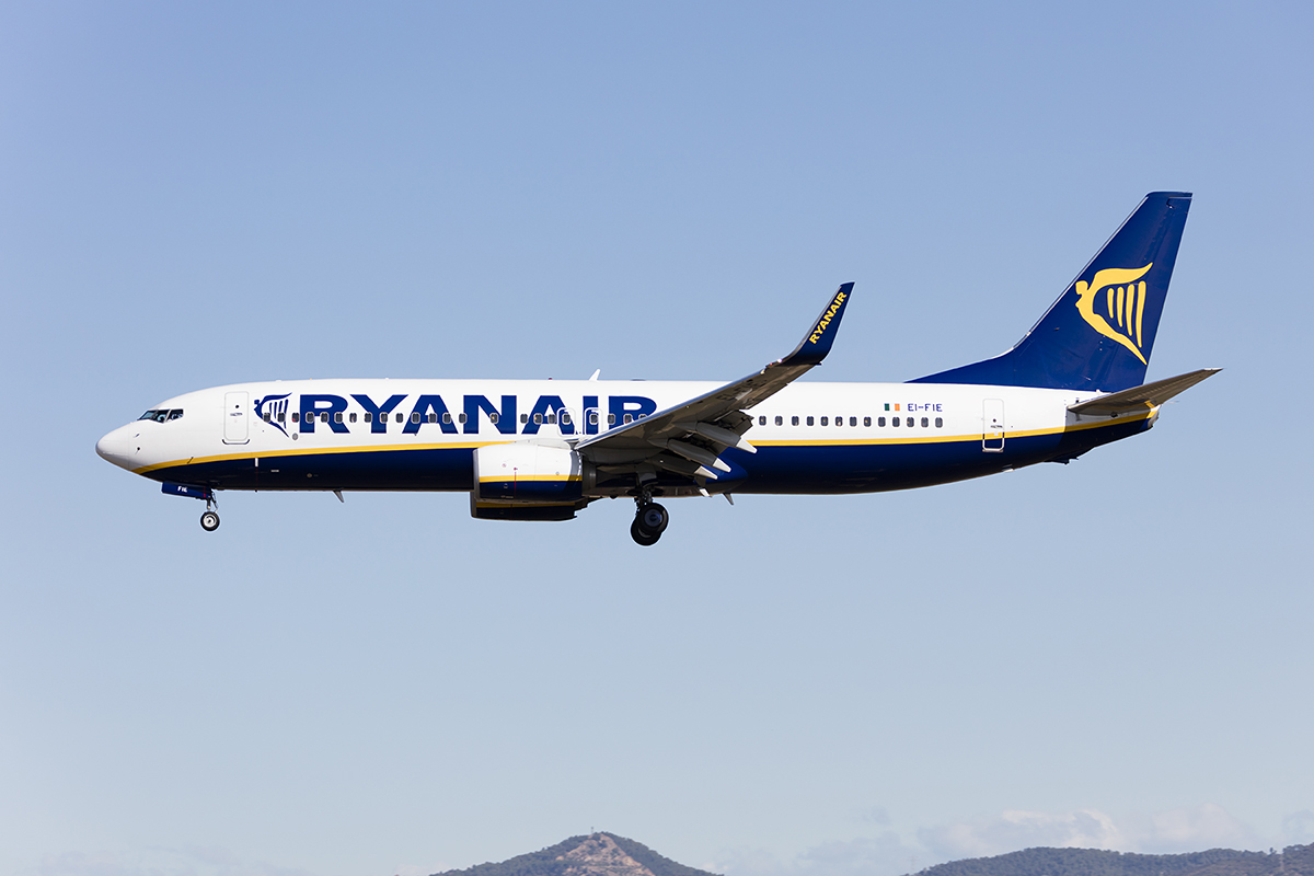 Ryanair, EI-FIE, Boeing, B737-8AS, 10.09.2017, BCN, Barcelona, Spain



