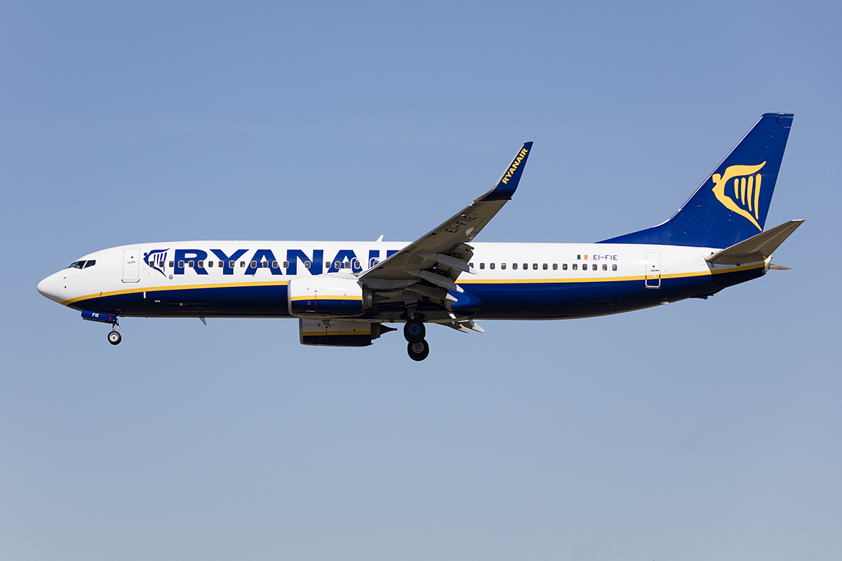 Ryanair, EI-FIE, Boeing, B737-8AS, 13.09.2017, BCN, Barcelona, Spain 



