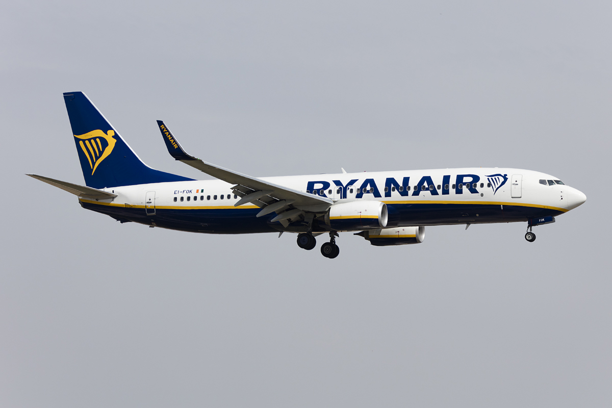Ryanair, EI-FOK, Boeing, B737-8AS, 18.10.2016, AGP, Malaga, Spain



