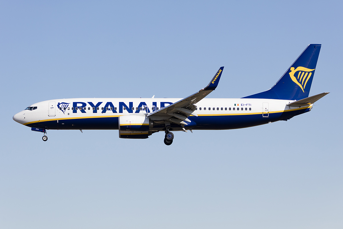Ryanair, EI-FTI, Boeing, B737-8AS, 10.09.2017, BCN, Barcelona, Spain


