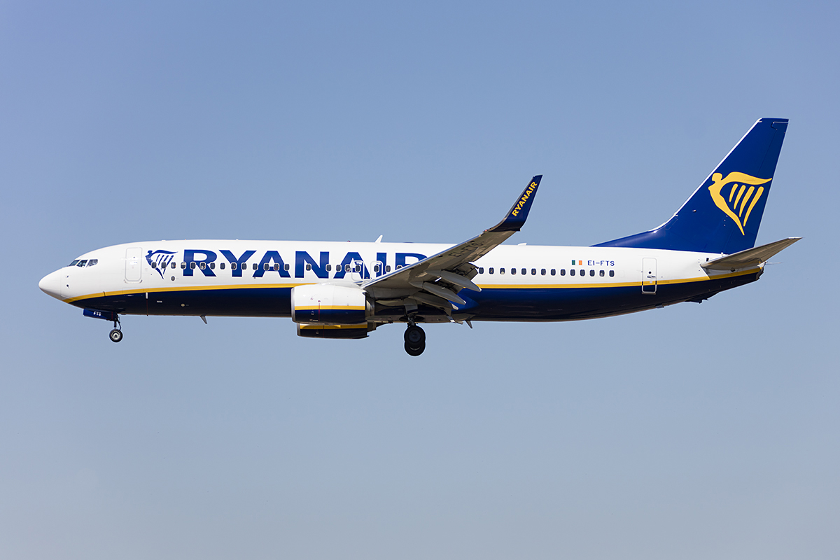 Ryanair, EI-FTS, Boeing, B737-8AS, 13.09.2017, BCN, Barcelona, Spain 


