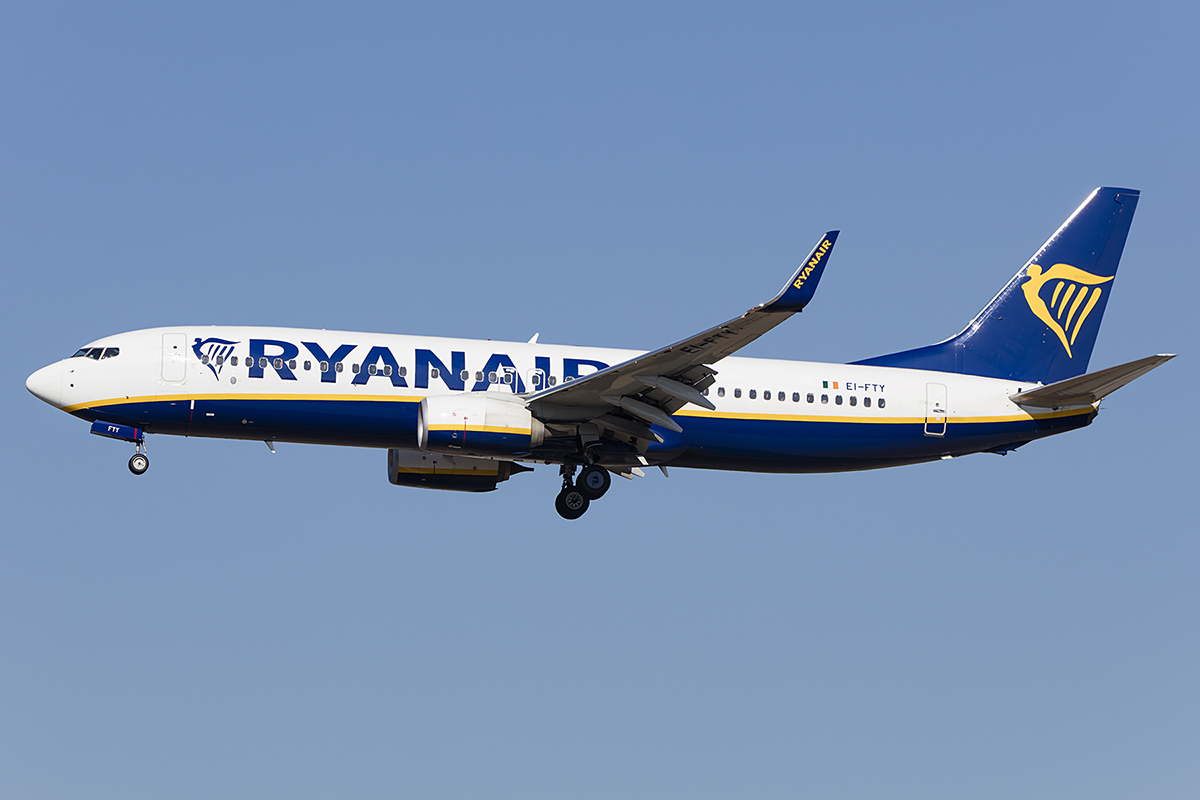 Ryanair, EI-FTY, Boeing, B737-8AS, 14.10.2018, FRA, Frankfurt, Germany 



