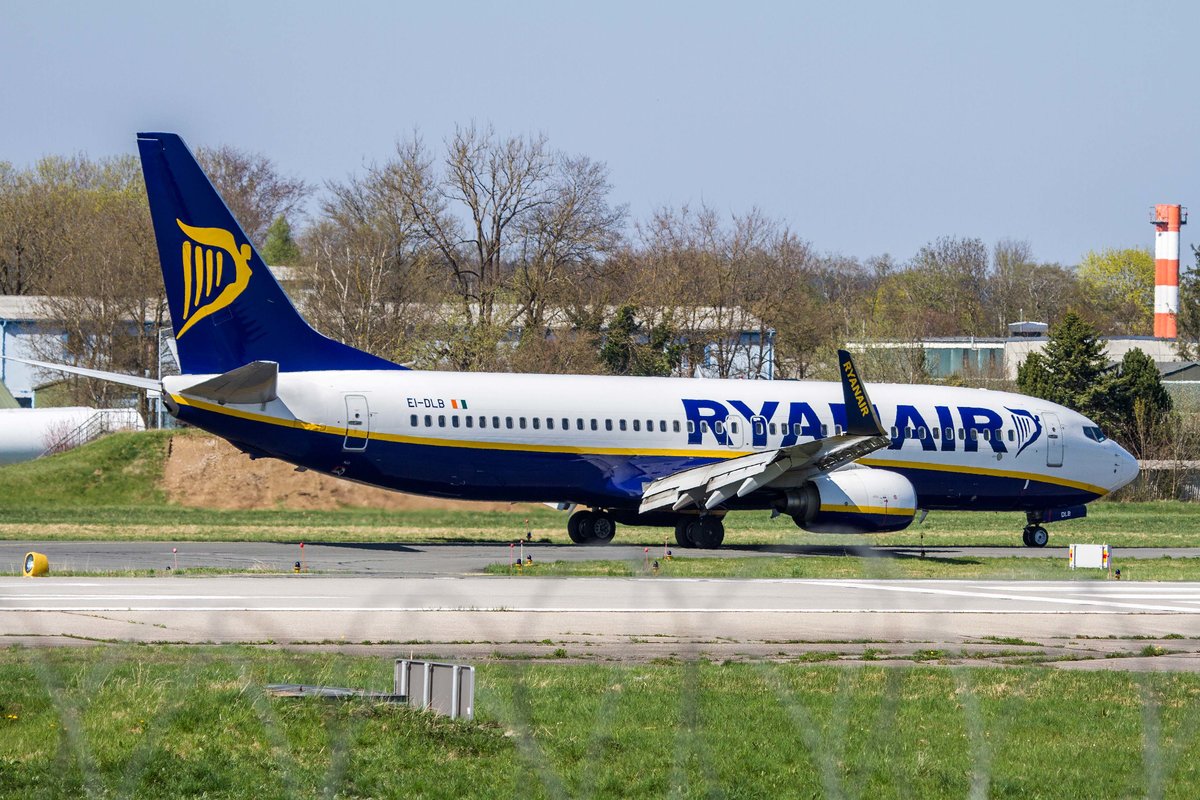 Ryanair (FR-RYR), EI-DLB, Boeing, 737-8AS wl, 09.04.2017, FMM-EDJA, Memmingen, Germany