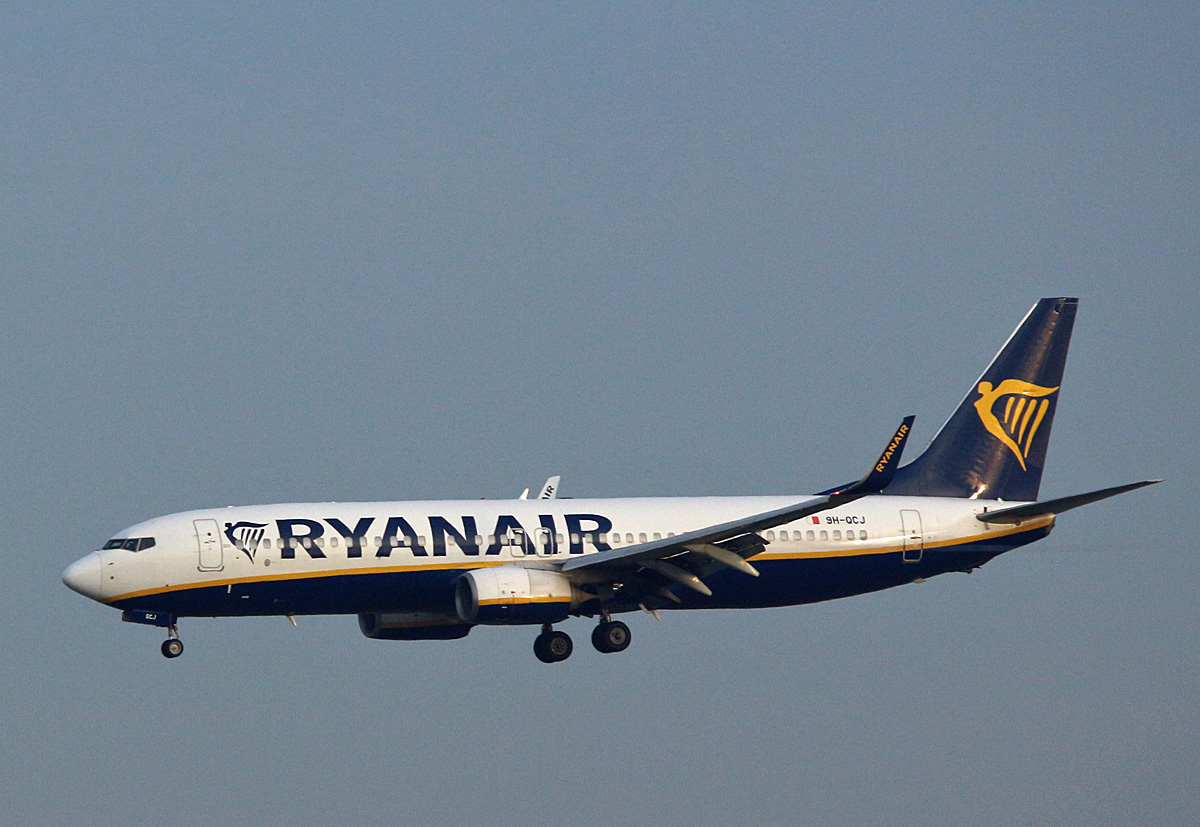 Ryanair (Malta Air), Boeing B 737-8AS, 9H-QCJ, BER, 03.11.2024