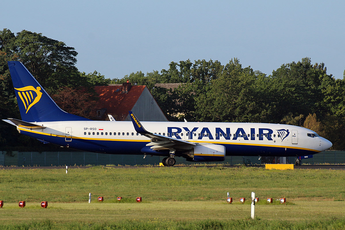 Ryanair Sun, Boeing B 737-8AS, SP-RSO, TXL, 06.09.2019