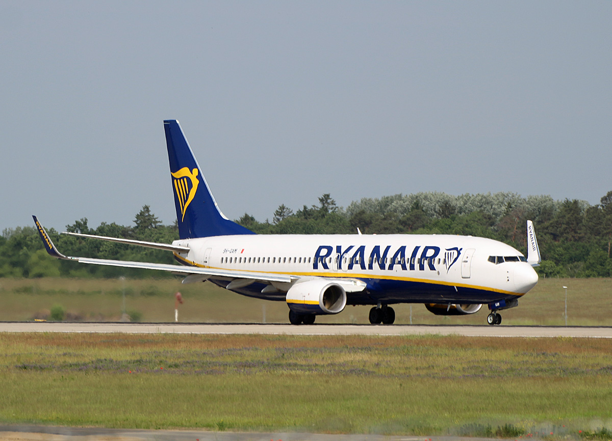 Ryanair(Malta Air), Boeing B 737-8AS, 9H-QAM, BER, 05.06.2021