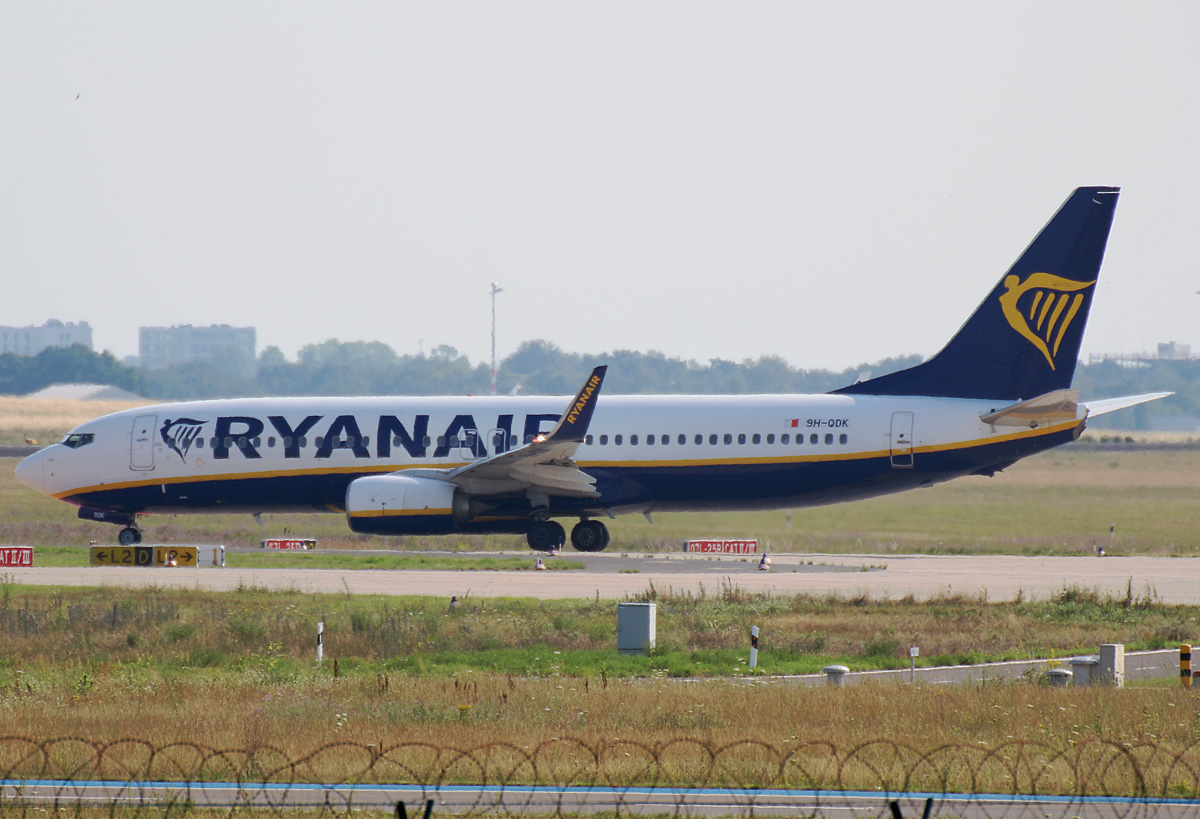 Ryanair(Malta Air), Boeing B 737-8AS, 9H-QDK, BER, 11.07.2021