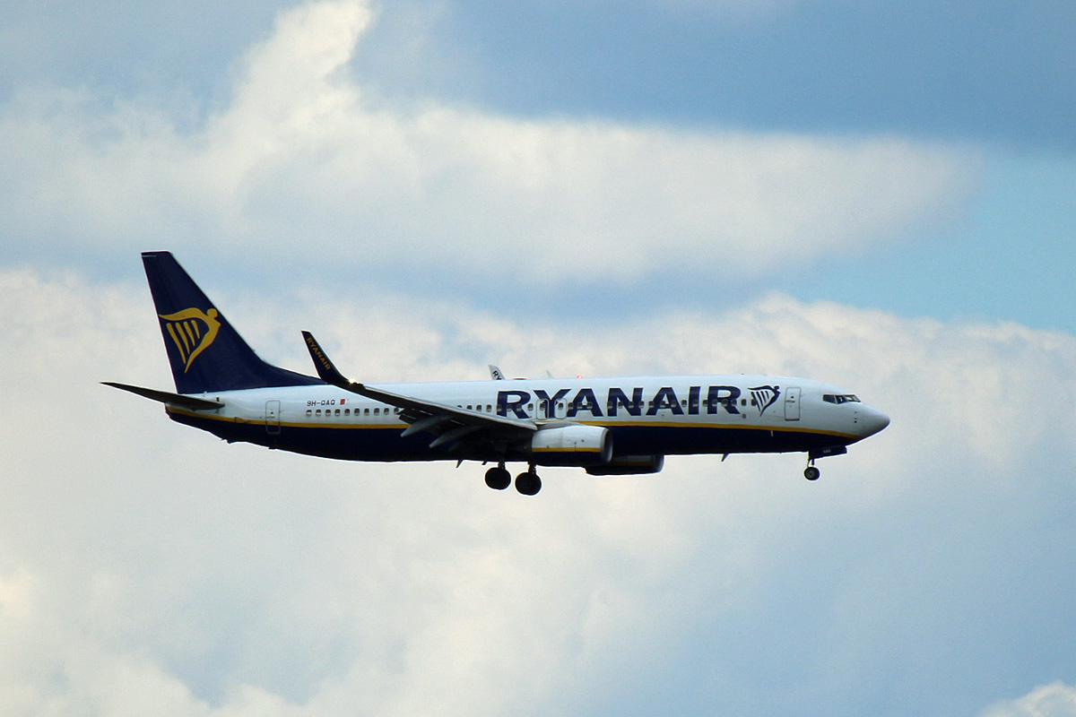 Ryanair(Malta Air), Boeing B 737-8AS, 9H-QAQ, BER, 02.09.2022