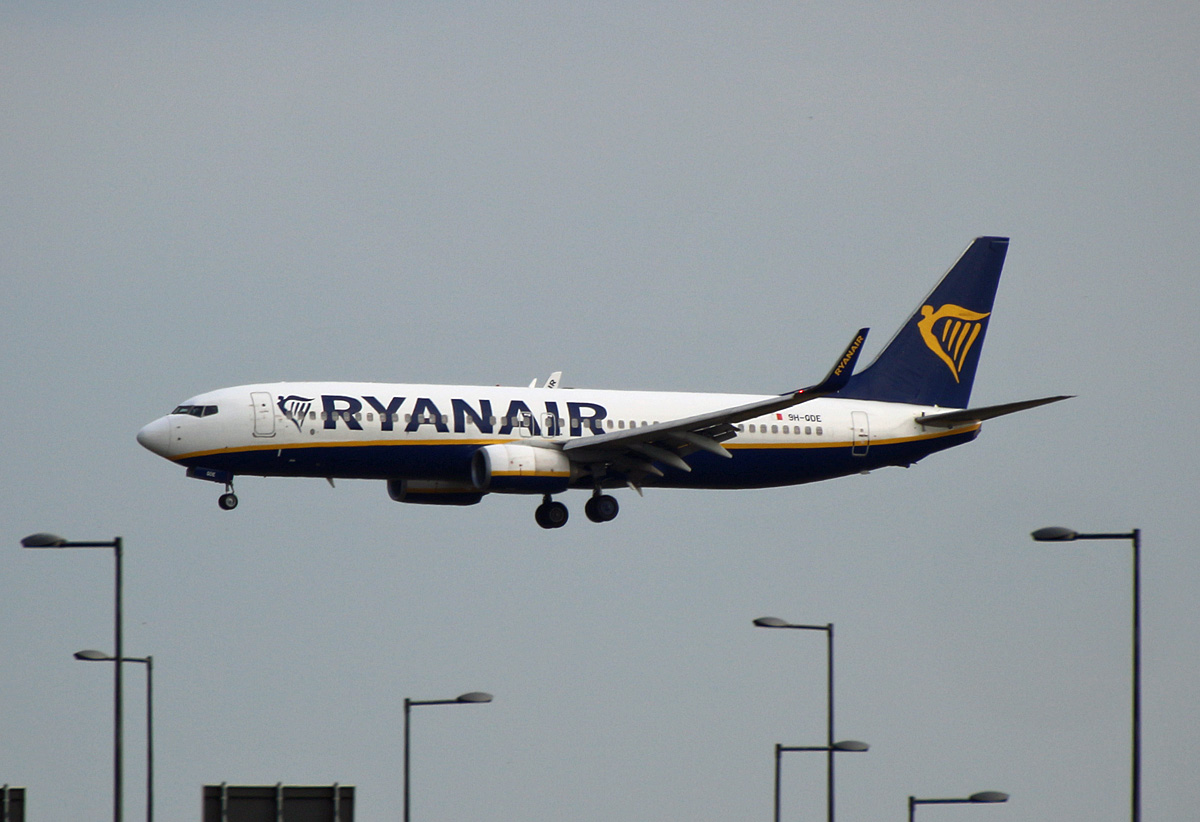 Ryanair(Malta Air), Boeing B 737-8AS, 9H-QDE, BER, 23.07.2023