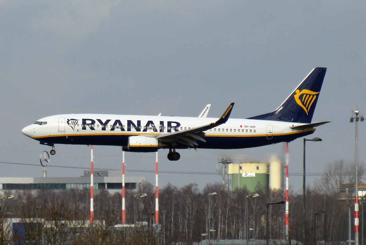 Ryanair(Malta Air), Boeing B 737-8AS, 9H-QAP, BER, 13.02.2024