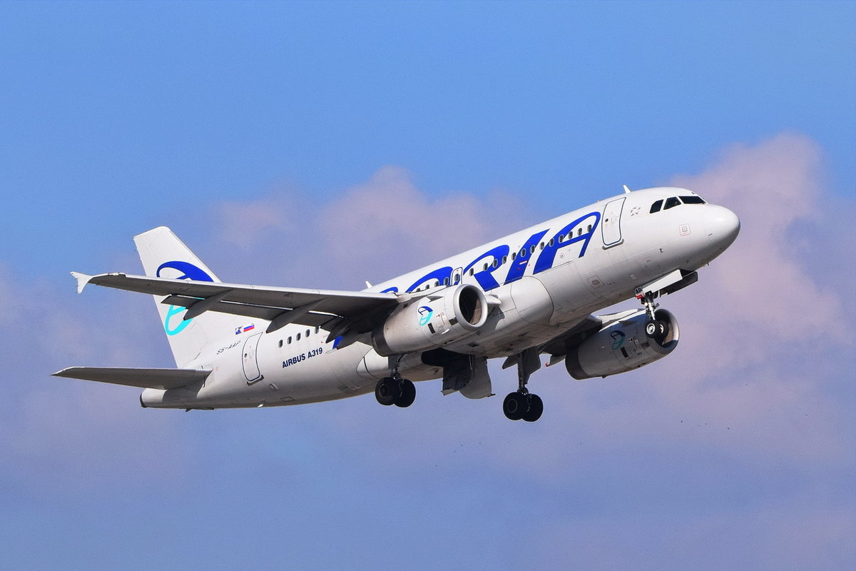 S5-AAP Adria Airways Airbus A319-132 , MUC , 29.03.2019