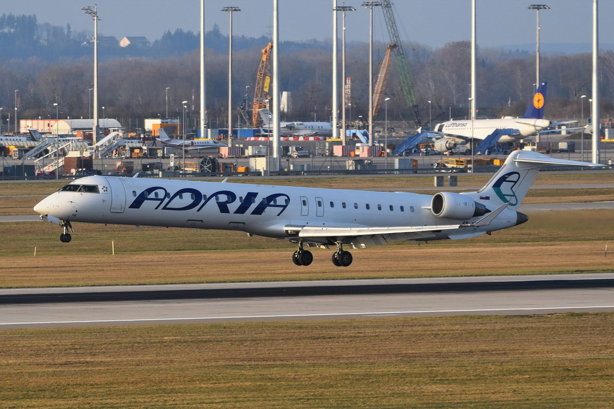 S5-AFB Adria Airways Bombardier CRJ-900ER (CL-600-2D24) , 30.03.2019 , MUC