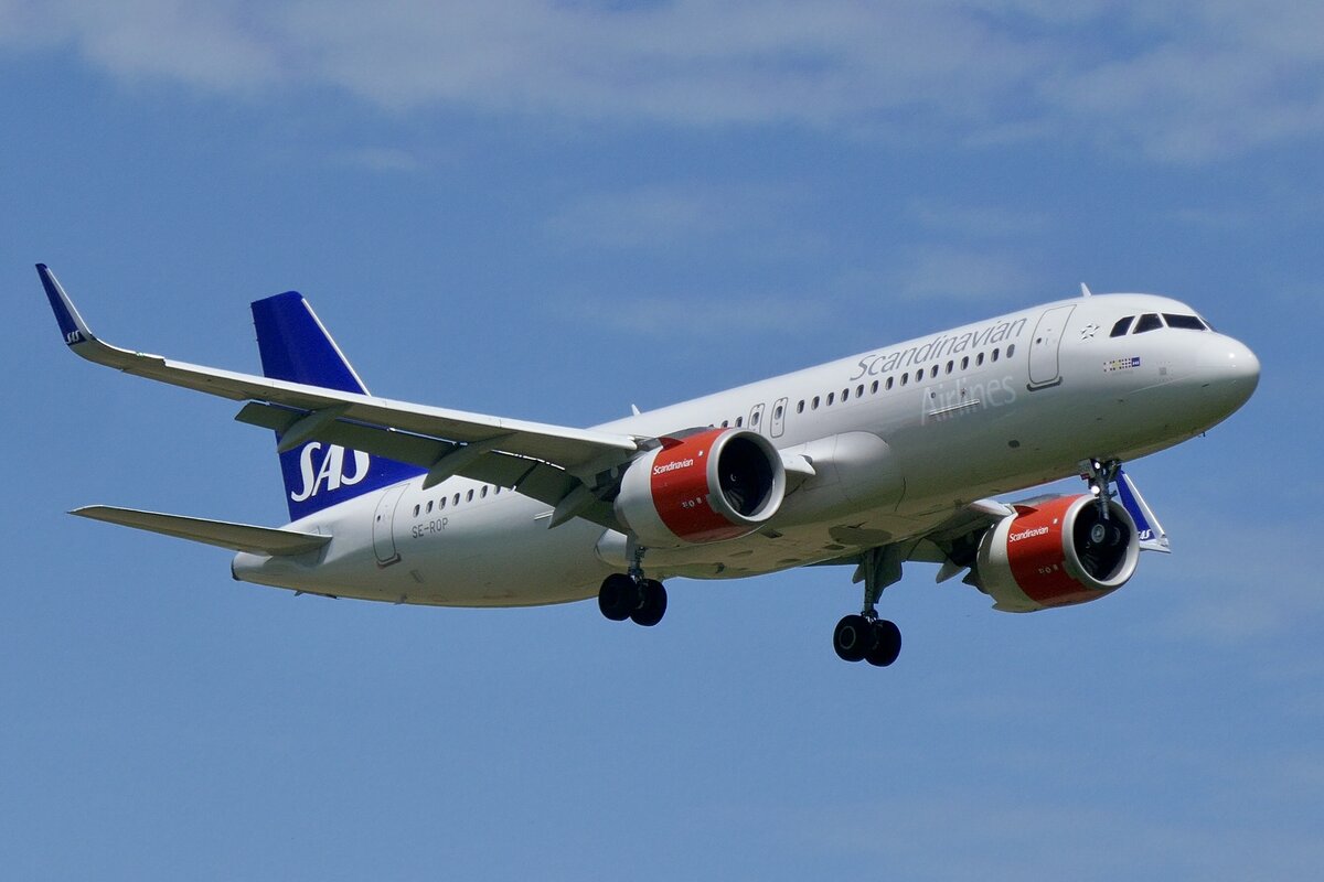 Sas, A320-200 Neo, SE-ROP, 20.5.24, Zürich.