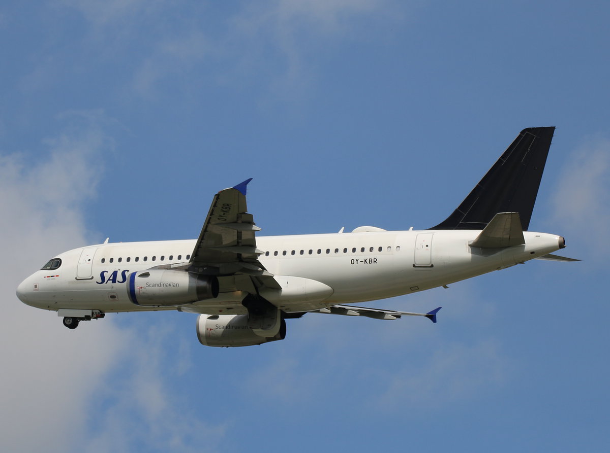 SAS, Airbus A 319-131, OY-KBR, BER, 15.05.2026